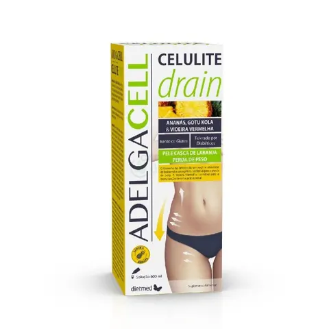 Adelgacell Celulite Drain, Embalagem 600ml
