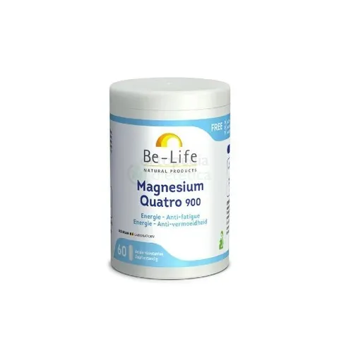 Be-Life Magnesium Quatro 900, Embalagem 60 cápsulas