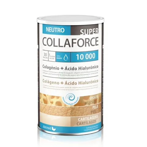 COLLAFORCE SUPER 10.000, SABOR NEUTRO, Embalagem de 360g