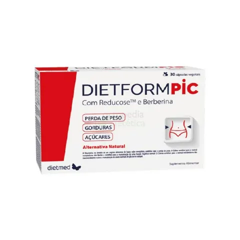 DIETFORMPIC, Embalagem de 30 cápsulas vegetais